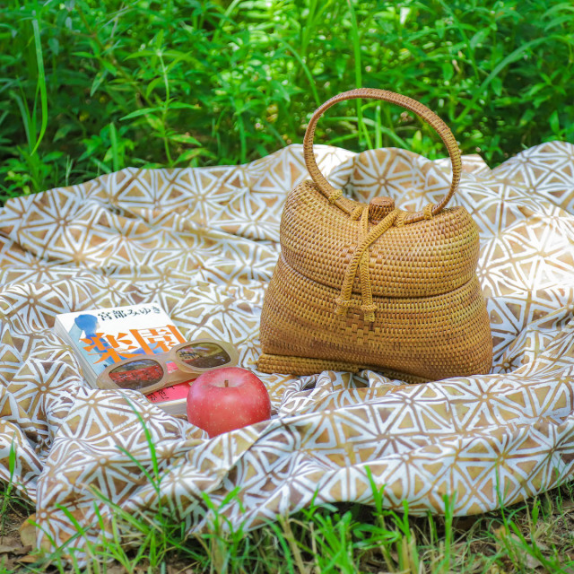 魚かご型バッグ (NAB601) Rosily(ロージリー) バリ島 アタかごバッグ