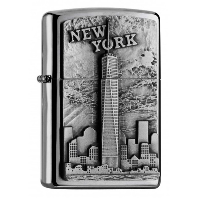 ヨーロッパ直輸入Zippo ジッポー ニューヨーク 街並み New York Emblem