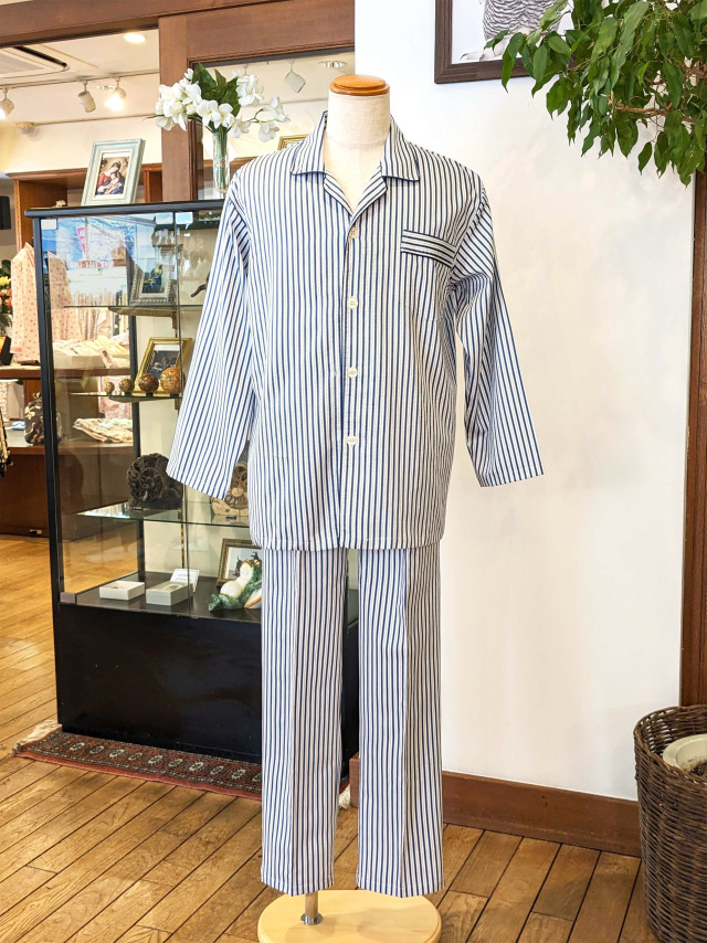 紳士パジャマ ルームウェア 日本製 綿100％ WIND ウインド