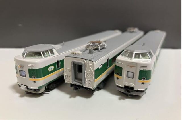 KATO カトー 381系 「やくも」（リニューアル編成）3両増結セット 10-1778