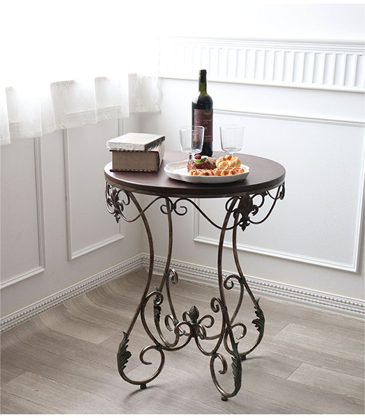 希少 猫脚 ヴィンテージ 丸テーブル クラシック 猫脚 カフェテーブル