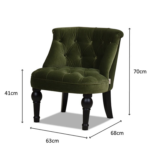 ジェニファーテイラー ラムズゲイト チェア ソファ 一人掛け グリーン