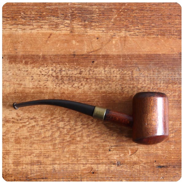 イギリス アンティーク パイプ/喫煙器具/タバコ/木製/インテリア雑貨