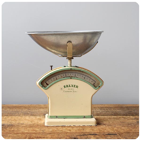 イギリス アンティーク SALTER社 キッチンスケール ソルター NO.30 涙