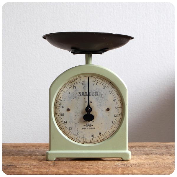 イギリス アンティーク SALTER社製キッチンスケール/ソルター/NO.34