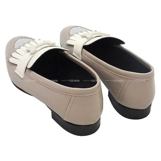 HERMES エルメス ローファー フリンジ モカシン ロワイヤル #35.5