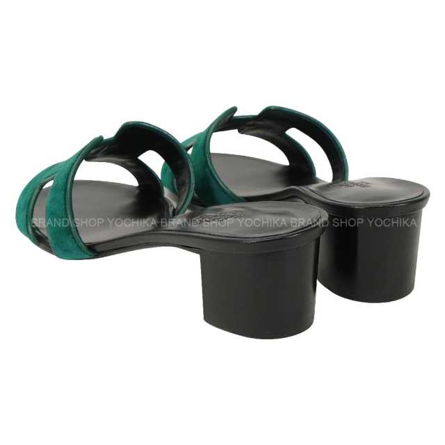 HERMES エルメス サンダル オアジス ヴェールフォンセ/黒 (ブラック