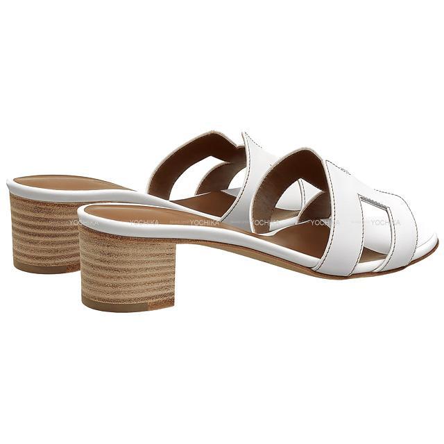 HERMES エルメス レディース Hモチーフ ヒール付 サンダル 