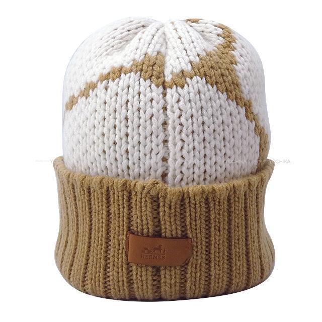 HERMES エルメス ニット帽 キャップ 帽子 ”クリック・セ・ヌエ” ＃M