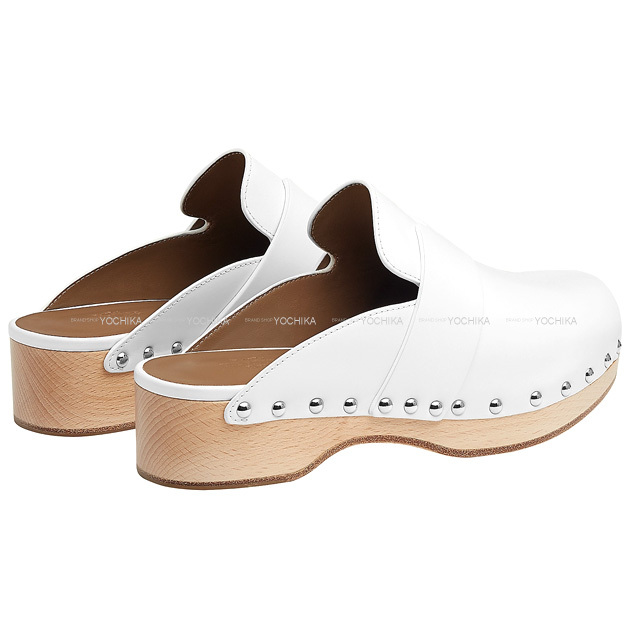 HERMES エルメス サンダル ミュール サンダル サボ カリヤ CALYA #38