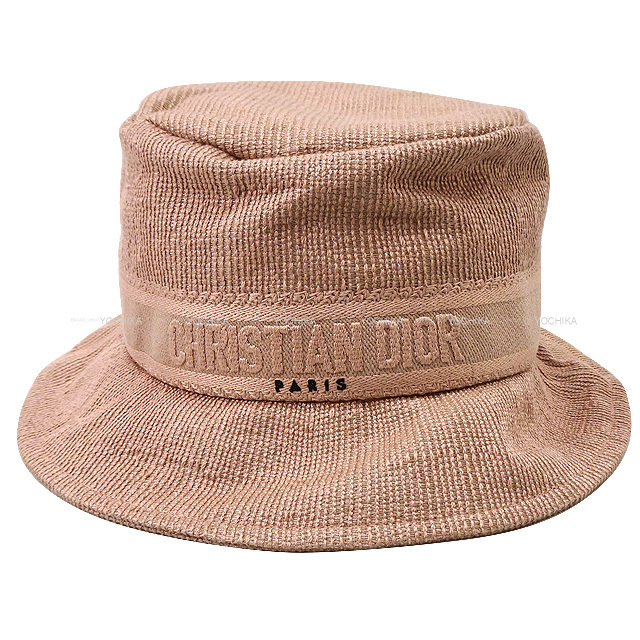 Christian Dior クリスチャンディオール ハット ロゴ ボブハット 帽子