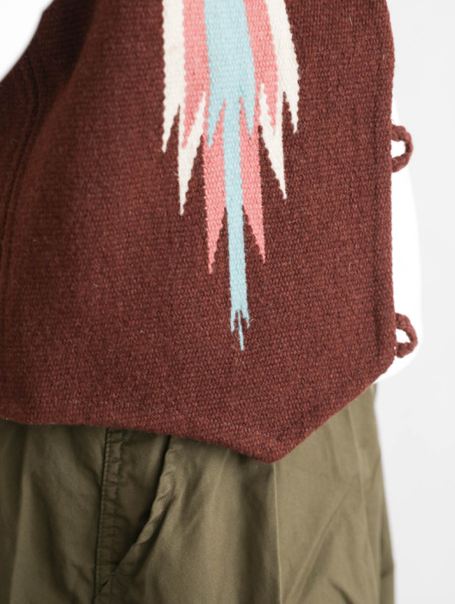 CENTINELA センチネラ / 6DIRECTIONS別注チマヨベスト ダークブラウン