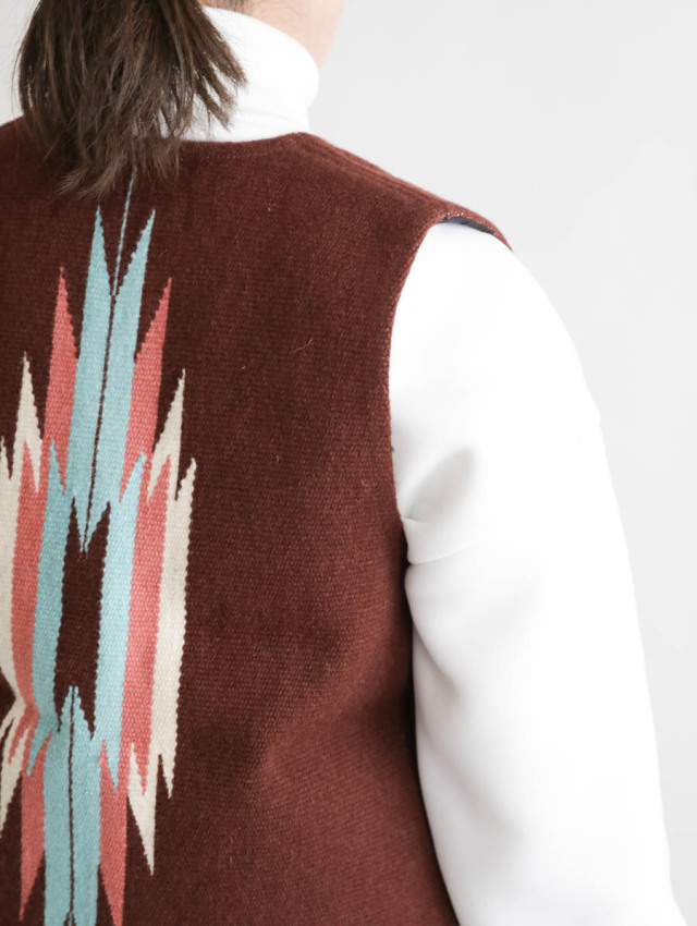 CENTINELA センチネラ / 6DIRECTIONS別注チマヨベスト ダークブラウン