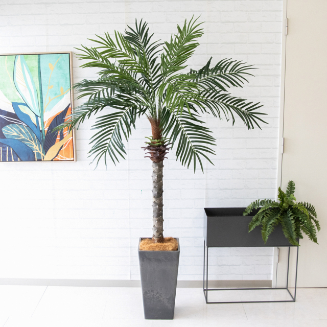 人工 観葉植物 フェイク グリーン フェニックスパームツリー(ヤシの木