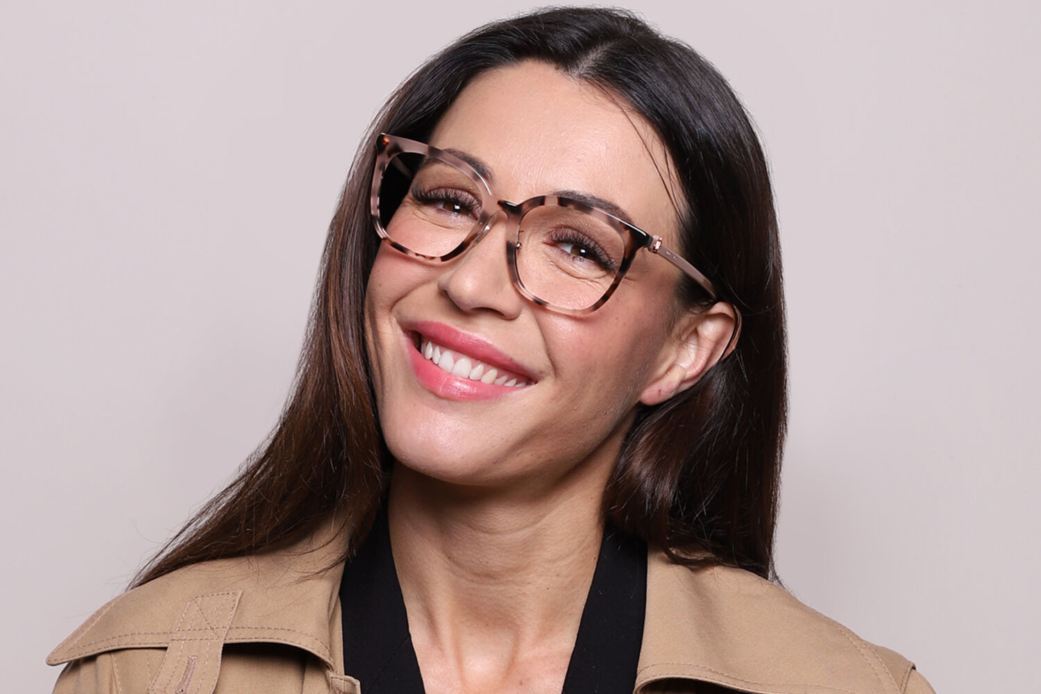 Jimmy Choo JC310/G 0T4 Havana Pink Eyeglasses | SmartBuyGlasses US