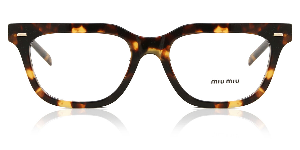Miu Miu MU07XV VAU1O1 Honey Yellow Tortoise Eyeglasses