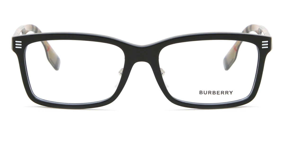 Burberry BE2352F Asian Fit 3773 Shiny Black Eyeglasses