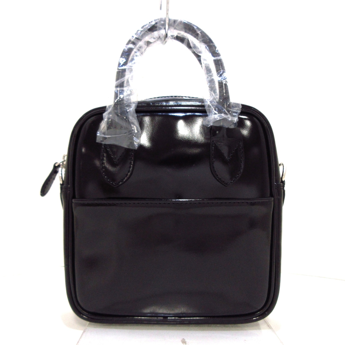 コムデギャルソン/ハンドバッグ/青山バッグ/黒/レザー/型番：KZ-K261の