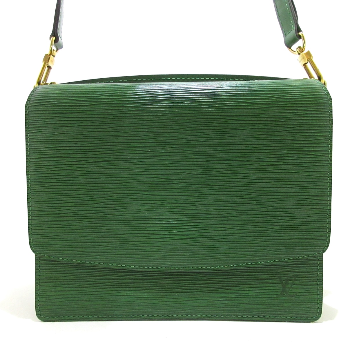 ルイヴィトン/ショルダーバッグ/グルネル/ボルネオグリーン/レザー（LV