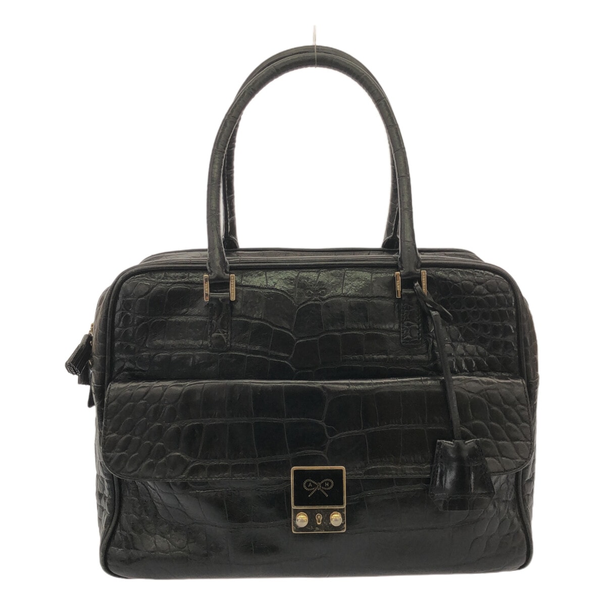 アニヤハインドマーチ/ハンドバッグ/カーカー/黒/レザーの買取実績