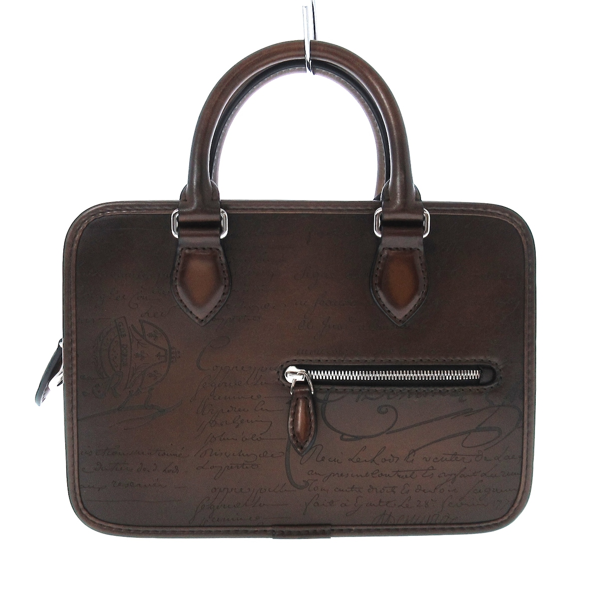 ベルルッティ/ハンドバッグ/アンジュール ガリバー スクリットレザー