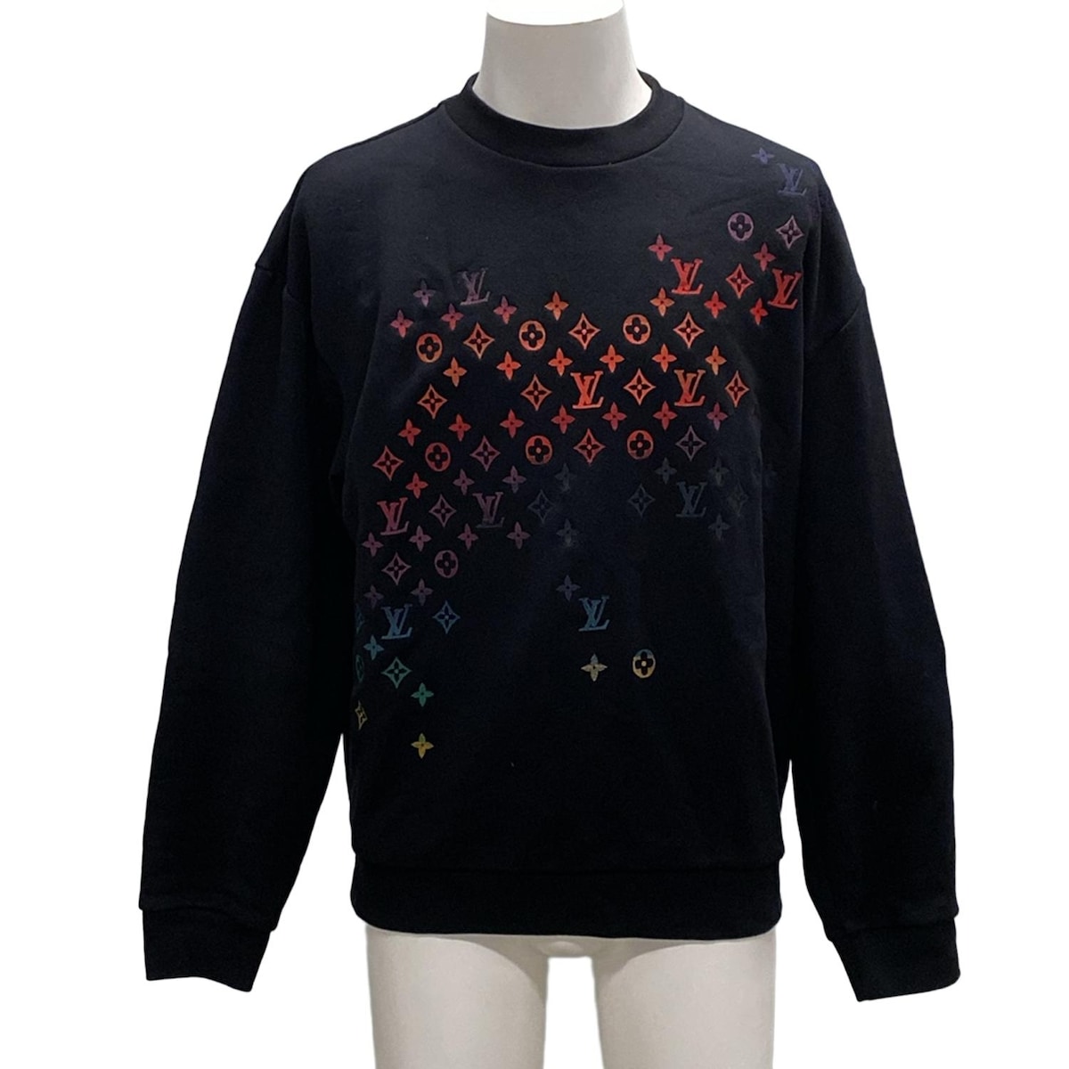 ルイヴィトン/トレーナー/黒×マルチ/サイズ：Mの買取実績【ブランディア】