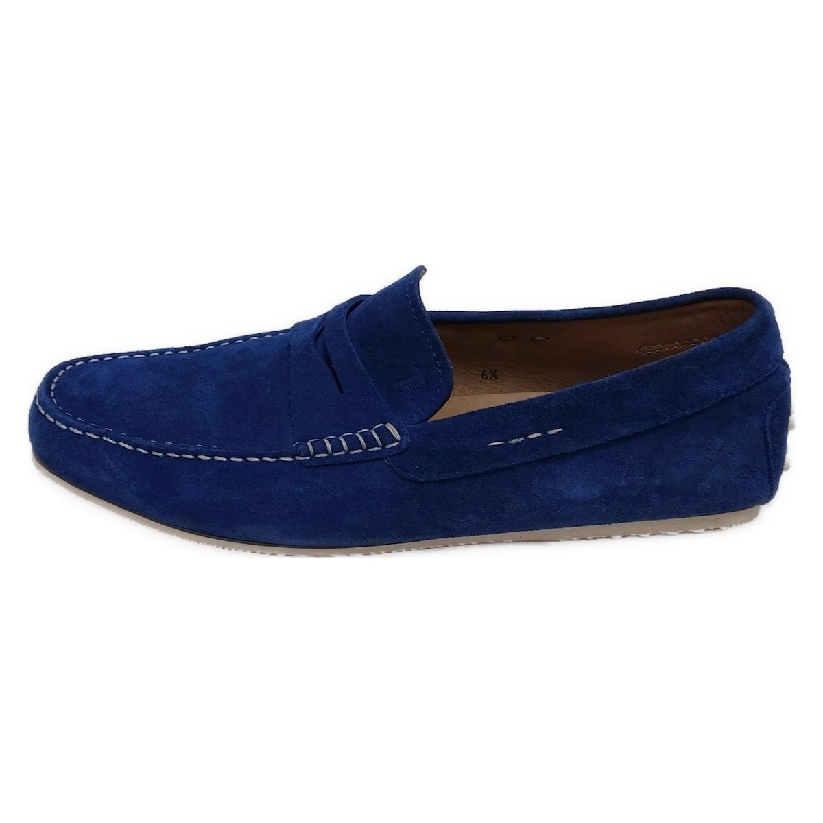 TOD'S(トッズ) ドライビングシューズ 6 1/2 メンズ ブルー（19285974