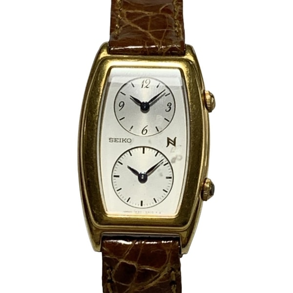 セイコー 腕時計 ノイエ デュアルタイム 1E20-3A00 レディース