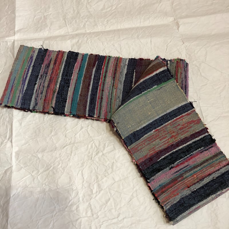 半幅帯 裂織 HO24 | リサイクルの着物屋 着楽庵