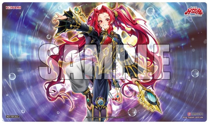 遊戯王 韓国限定 影霊衣の舞巫女 エミリア プレイマット | ✨プラチナ