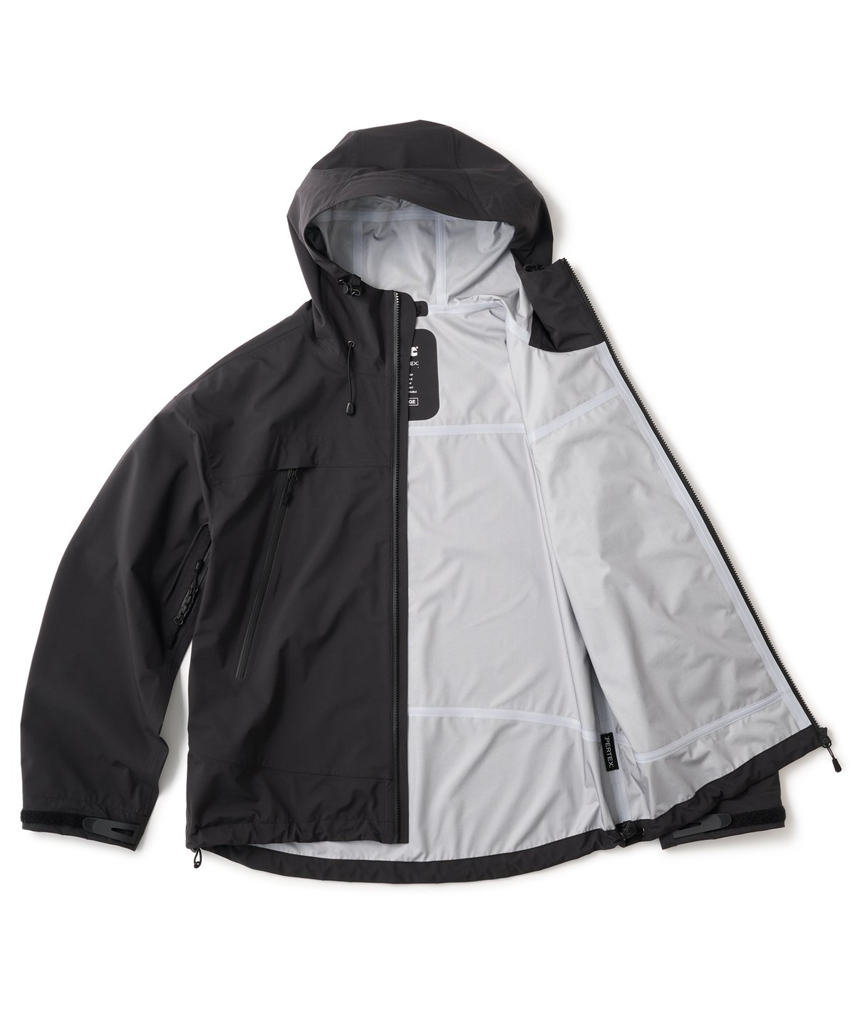 FTC (エフティーシー) PERTEX®︎ 3L SHELL JACKET Black |