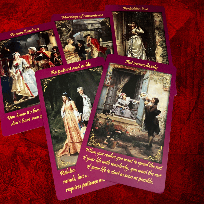 ロマンスエンジェルオラクルカード ｜作者直輸入・希少デッキ