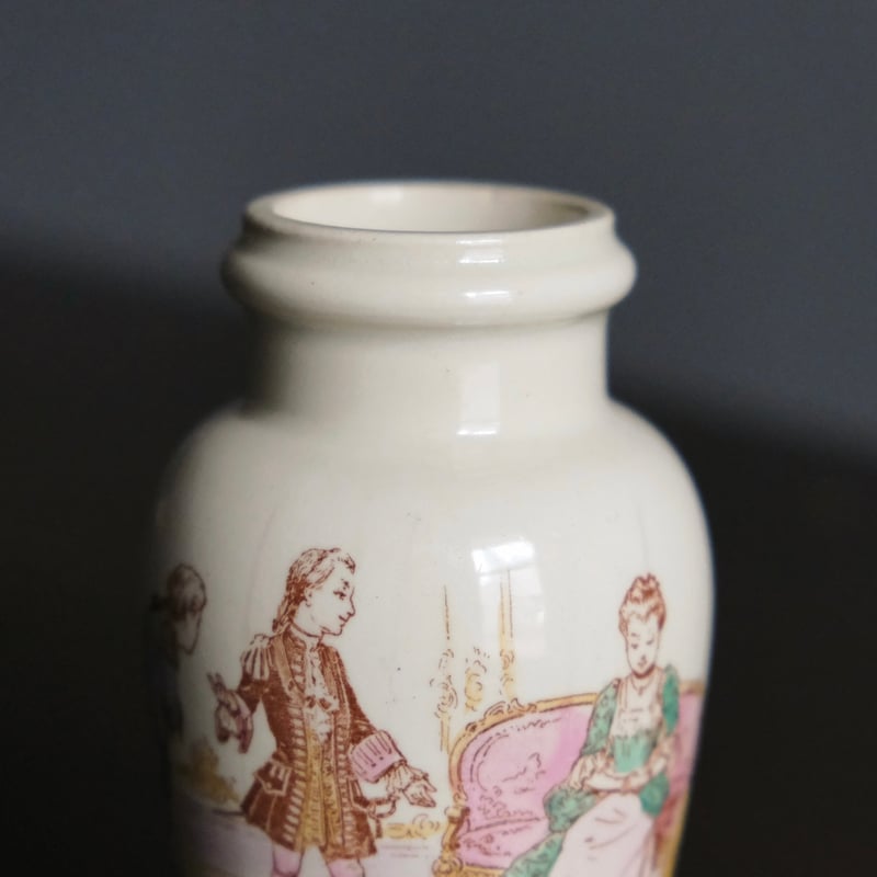 Lunéville リュネヴィル マスタードポット h9.8cm フランス