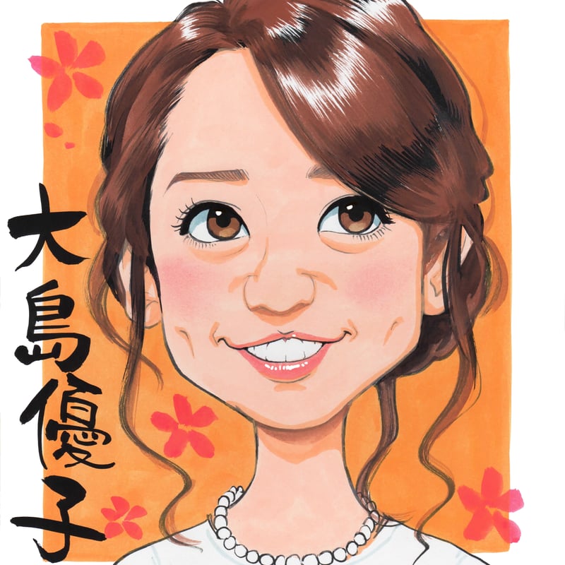 色紙似顔絵 1名様 | 似顔絵アーティスト ちひろshop