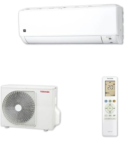 Amazon | 東芝 TOSHIBA エアコン N-Mシリーズ ホワイト 主に6畳用 RAS