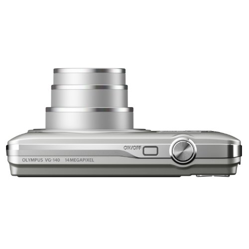 OLYMPUS Digital Camera VG-140 SLV Silver 14.0MP wide angle 26mm 5X