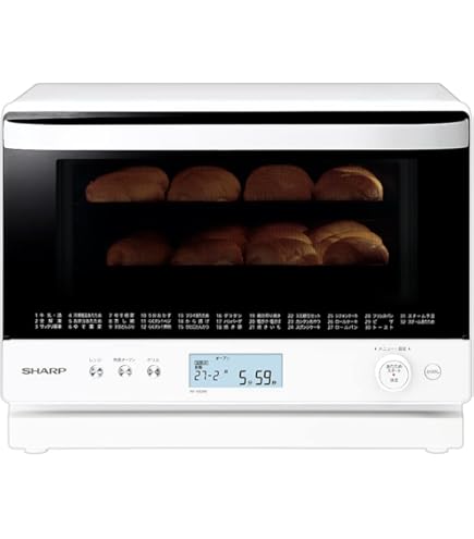 Amazon | シャープ 過熱水蒸気オーブンレンジ 23L ブラック RE-SS8C-B
