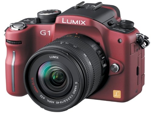 Panasonic LUMIX G1 Digital SLR Camera Lens Kit DMC-G1K-R | 12-13.9