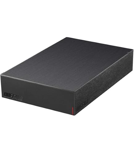 Amazon.co.jp: Buffalo HD-EDS4.0U3-BA 4TB External Hard Drive for