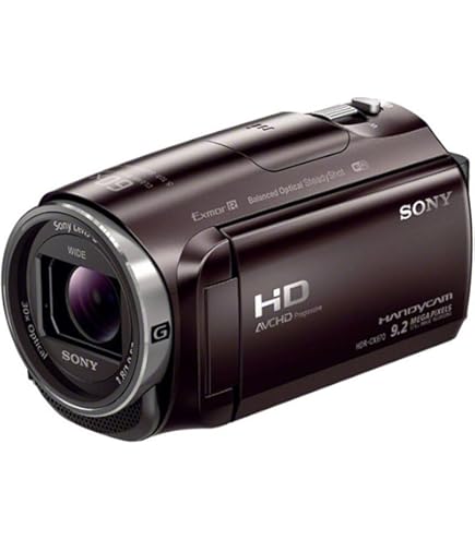 Amazon.co.jp: SONY HDビデオカメラ Handycam HDR-CX670 ピンク 光学30