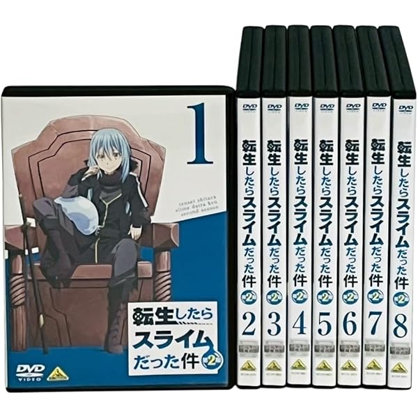 Amazon.co.jp: 転生したらスライムだった件 [レンタル落ち] 全8巻