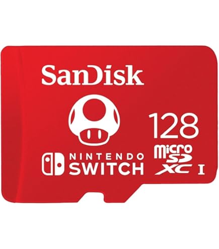 Amazon | SanDisk 128GB 2パック microSDXCカード、Nintendo Switch