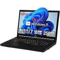Amazon.co.jp: 【整備済み品】 富士通 ハイスペック ノートパソコン