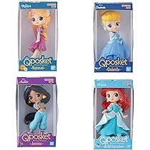 Amazon | 【BANDAI】Disney Qposket ミニチュアコレクション × 全4種