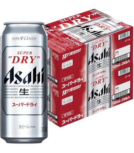Amazon.co.jp: アサヒ スーパードライ 350ml × 3ケース （72本