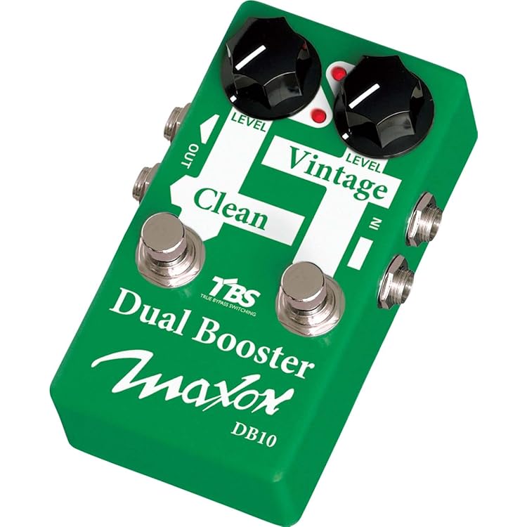 MAXON DB10 Dual Booster - 「クリーンブースト」と「ヴィンテージ