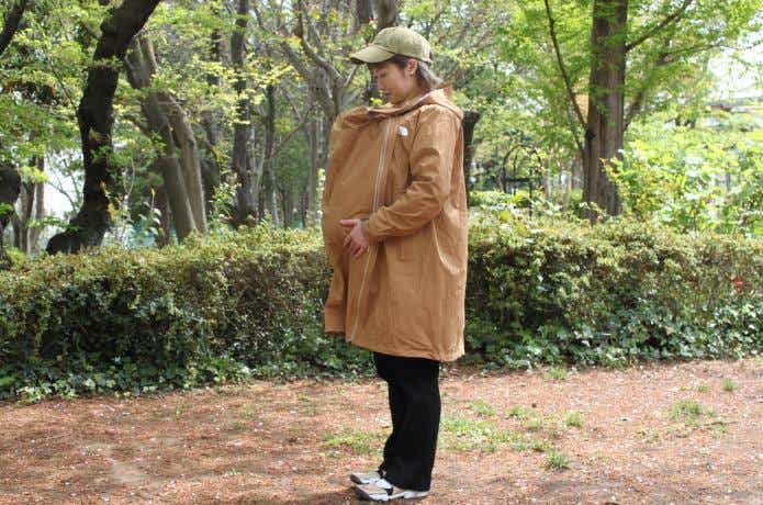 パパも着られるマタニティ】ザ・ノース・フェイスの新作レインコート