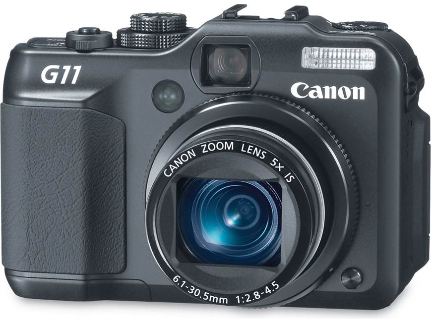 Canon PowerShot G11 10-megapixel digital camera with 5X optical