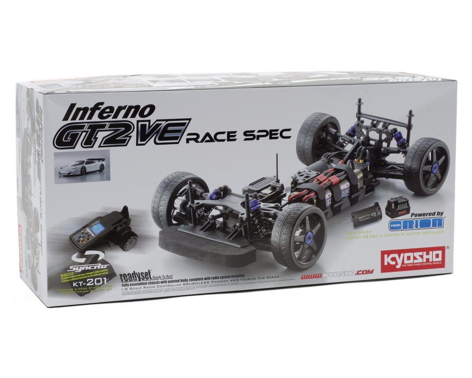 Kyosho Inferno GT2 VE Race Spec Ceptor ReadySet 1/8 Scale Electric