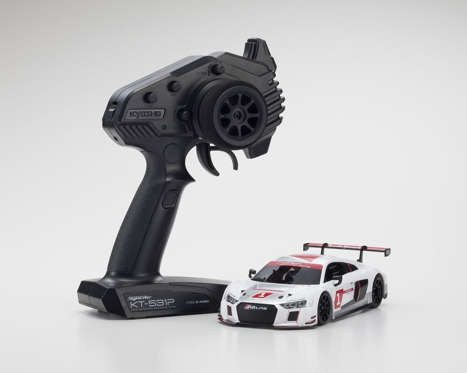 Kyosho MR-04 RWD Mini-Z ReadySet w/Audi R8 LMS Body (White